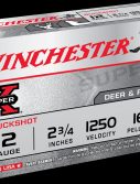 Winchester SUPER-X SHOTSHELL 12 Gauge 16 Pellets 2.75" Centerfire Shotgun Buckshot Ammunition