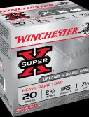 Winchester SUPER-X SHOTSHELL 20 Gauge 1 oz 2.75" Centerfire Shotgun Ammunition