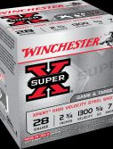 Winchester SUPER-X SHOTSHELL 28 Gauge 5/8 oz 2.75" Centerfire Shotgun Ammunition