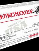 Winchester USA RIFLE .350 Legend 145 grain Full Metal Jacket Centerfire Rifle Ammunition