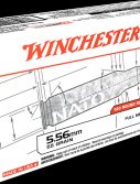 Winchester USA RIFLE 5.56x45mm NATO 55 grain Full Metal Jacket Centerfire Rifle Ammunition