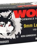 Wolf 919FMJ PolyFormance 9mm Luger 115 Gr Full Metal Jacket (FMJ) 50 Bx/ 10 Cs