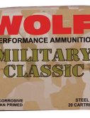 Wolf MC3006SP168 Military Classic 30-06 Springfield 168 Gr Soft Point (SP) 20 B